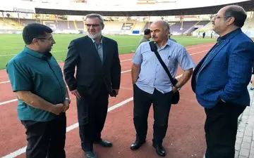 مهمان ویژه دیدار دوستانه سیاه‌جامگان و گسترش 