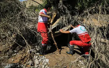 خدمات امدادی به هزار شهروند/عملیات تخلیه آب ازخانه‌های روستایی