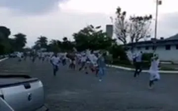 فرار زندانی ها از زندان بدلیل شیوع کرونا در برزیل