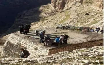 ‍  تعویض و نصب الکتروپمپ تاسیسات آب مجتمع سرباغ گلین سرپل ذهاب