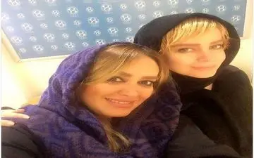 سلفی شراره رخام به همراه دوستش در کلینیک زیبایی (عکس)