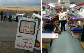 2 تصادف رانندگی در پارس آباد مغان سه کشته و هفت مصدوم برجای گذاشت