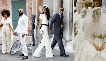 لباس های عروسی عجیب و غریب افراد مشهور