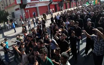 مراسم عاشورای حسینی در سلیمانیه عراق برگزار شد