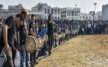 عزاداری مردم بوشهری به یاد قربانیان نفتکش "سانچی"