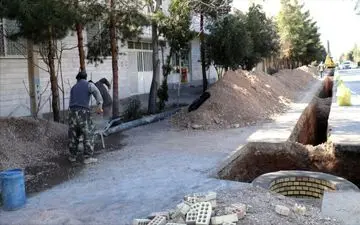 تکمیل ۷۵ درصد از شبکه فاضلاب شهری سمنان 