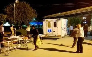 مصدوم در انفجار تانکر حامل مواد سوختنی در محور ایذه_دهدز