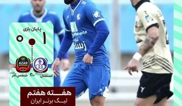 پیروزی "خانگی" استقلال خوزستان برابر شمس آذر/ سه امتیاز باارزش در هفته نوزدهم