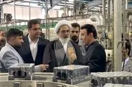 بازدید رئیس سازمان قضایی نیروهای مسلح از واحد‌ تولیدی کوشاب غرب / کوشاب غرب یکی از پنج شرکت تولید نوشیدنی برترکشور