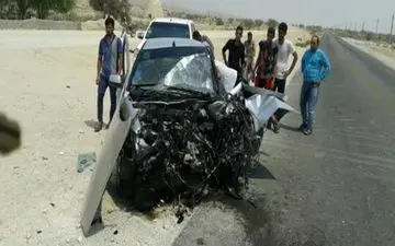 تصادف در جاده مرگ 3 مصدوم برجای گذاشت
