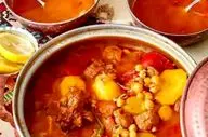 طرز تهیه  آبگوشت گندم خوشمزه!
