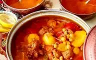 طرز تهیه  آبگوشت گندم خوشمزه!