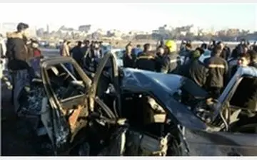 6 کشته در تصادف سمندها
