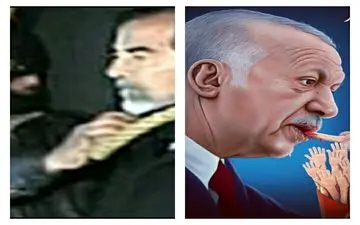 صدام، جلال طالبانی و تسبیحی برای مغفرت طلبی