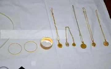 دستگیری سارقان هنگام فروش طلاهای سرقتی
