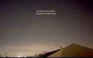 موشک های ایران در آسمان اسرائیل + ویدئو