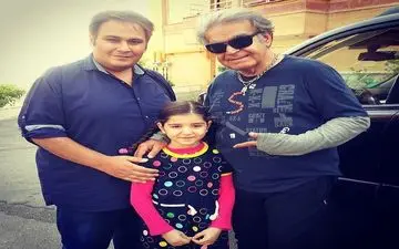 تیپ عجیب و متفاوت حمید لولایی در پشت صحنه! + عکس