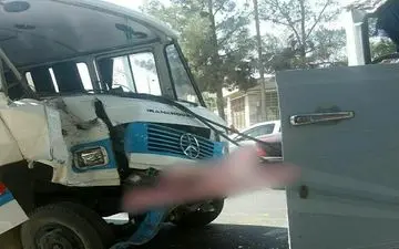 ۱۲ مصدوم در پی حادثه برای ۲ سرویس مدرسه