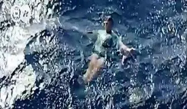 ترفندی که گردشگر آلمانی را از غرق شدن نجات داد