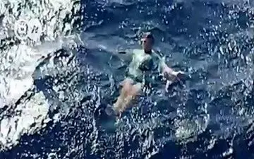 ترفندی که گردشگر آلمانی را از غرق شدن نجات داد
