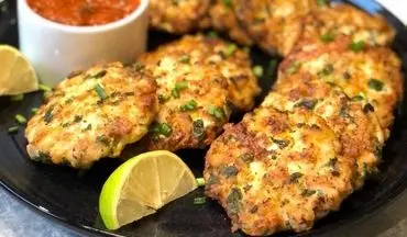 طرز تهیه  کتلت کیتو مرغ| فوق العاده س!