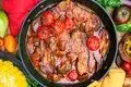 طرز تهیه قیمه بادمجان مجلسی و خوشمزه | دستور پخت مرحله‌به‌مرحله