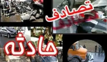 واژگونی پژو در محور ایرانشهر-نیکشهر با 2 کشته و یک مجروح