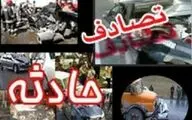 واژگونی پژو در محور ایرانشهر-نیکشهر با 2 کشته و یک مجروح
