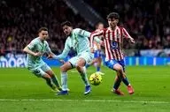 گزارش تصویری دیدار اتلتیکو مادرید و بتیس