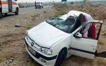  مرگ 2 نفر در واژگونی خودروی پژو در چگنی