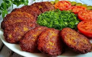 طرز تهیه کتلت فوق العاده خوشمره اصفهانی! +جزییات