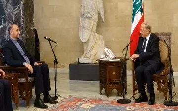 دعوت آیت الله رئیسی از میشل عون برای سفر به تهران