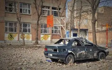  حمله موشکی به دبیرستان دخترانه در ارومیه 