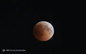 تایم لپس زیبا از ماه گرفتگی شب گذشته+فیلم