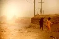 ویدئویی هولناک از طوفان شن در زابل