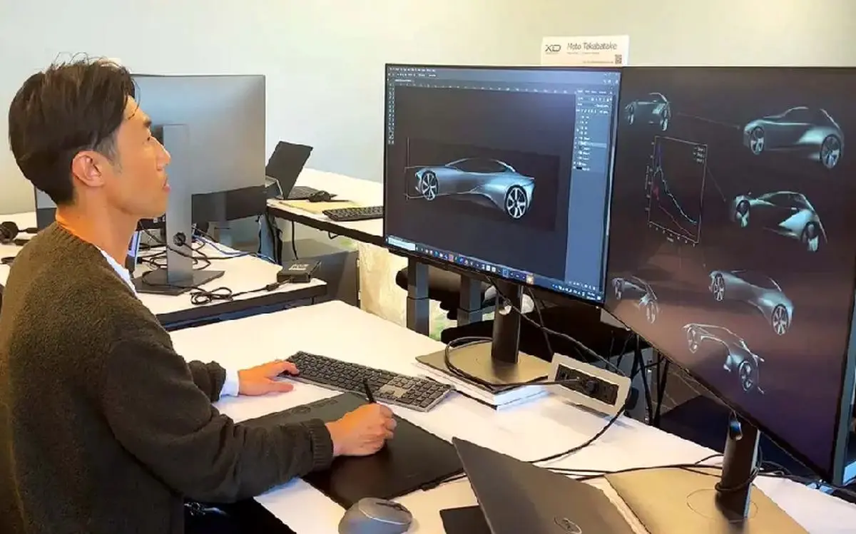 طراحی خودروهای آینده تویوتا با هوش مصنوعی+عکس