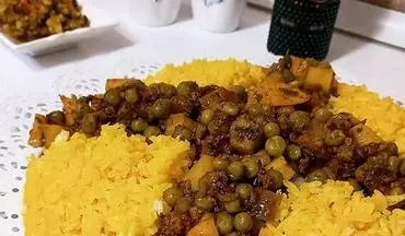 خورش نخود فرنگی خوشمزه رو این طوری درست کن/ مرحله به مرحله