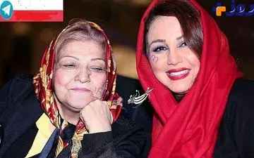 خانم بازیگر پرطرفدار و مادرش + عکس