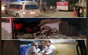 انفجار گاز شهری در آبادان 4 مصدوم برجای گذاشت