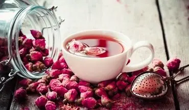فواید فراوان چای گل رز برای آرامش روان و جوانی پوست