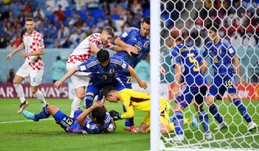حذف ژاپن شگفتی ساز از جام جهانی در ضربات پنالتی
