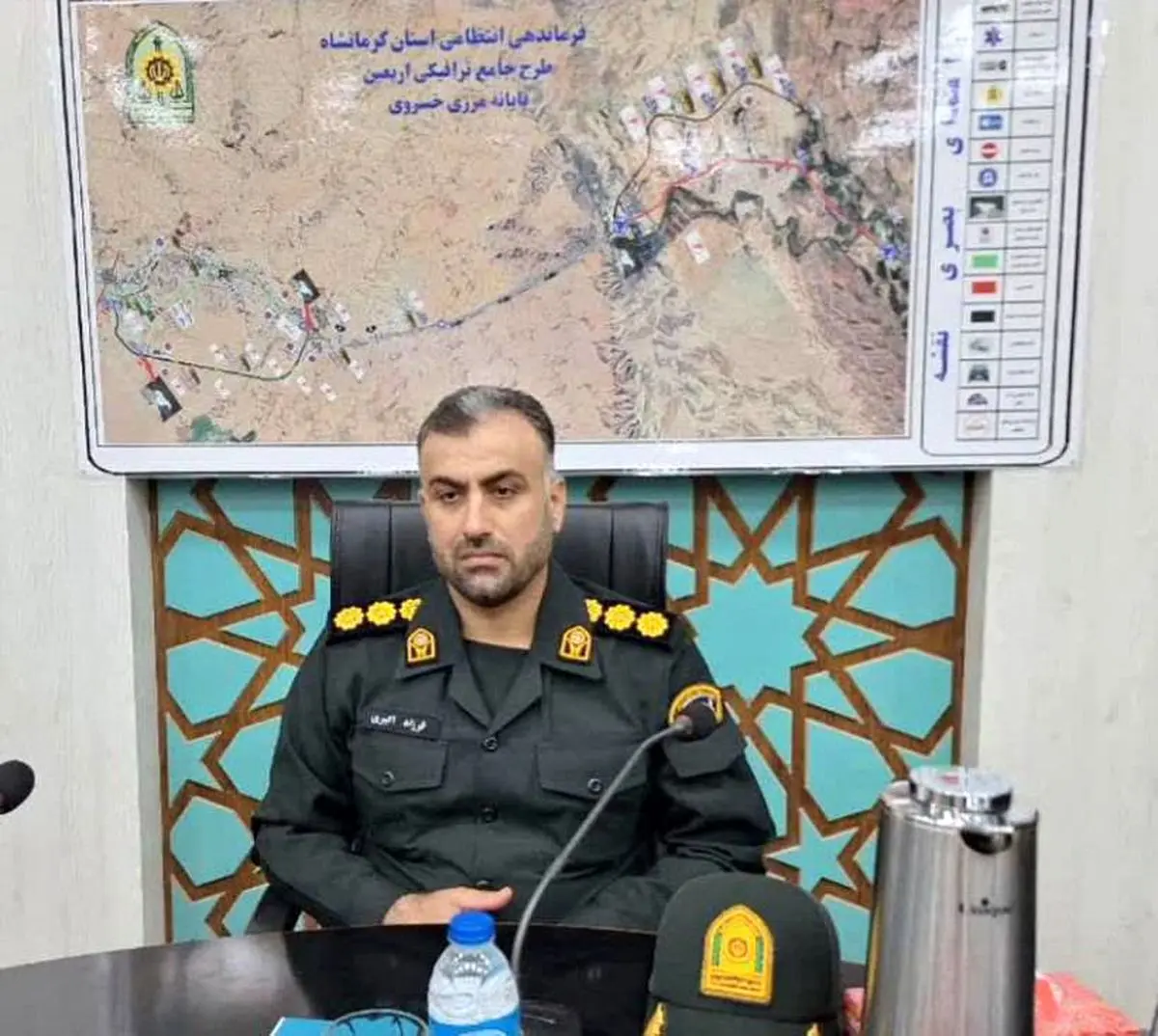 آمادگی کامل پلیس کرمانشاه برای حضور در ماموریت اربعین/ 592 تیم گشتی امنیت زائران را تامین میکنند