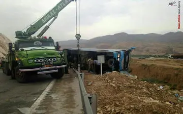 واژگونی مرگبار مینی بوس گردشگران آلمانی در شیراز