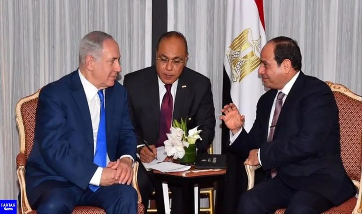 دیدار محرمانه نتانیاهو و سیسی درباره اوضاع غزه