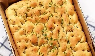 نان ایتالیایی خوش طعم | نان فوکاچیا رو حتما درست کن!