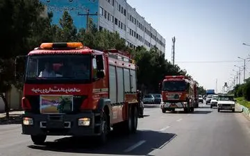 تصادف مرگبار تریلر با خودروی سواری/یک کشته و ۴ مجروح 