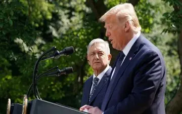 سند تجاری جدید توسط سران آمریکا و مکزیک امضا شد
