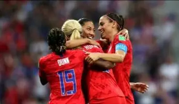 فوتبال زنان آمریکا به فینال جام جهانی صعود کرد