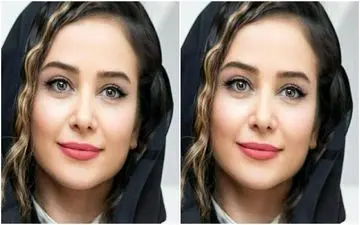 عکسی با مزه از الناز حبیبی  با خنده های شیطنت آمیز|عکس متفات الناز حبیبی جنجالی شد