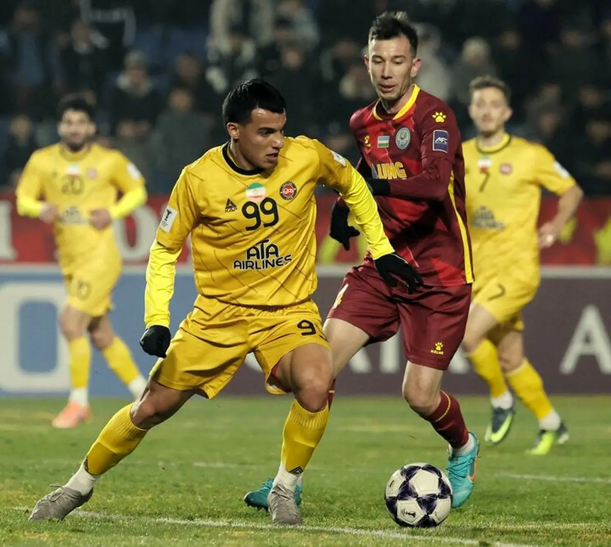 برد بزرگ تراکتور با گل تماشایی لوشکیا در ازبکستان